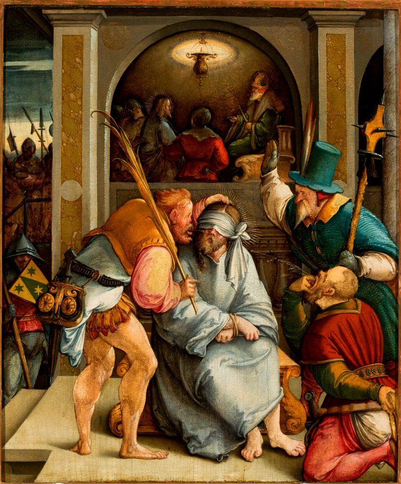 Mistrz z Messkirch (1500-ca 1543) - Mocking of Christ - M.Ob.13 - National Museum in Warsaw