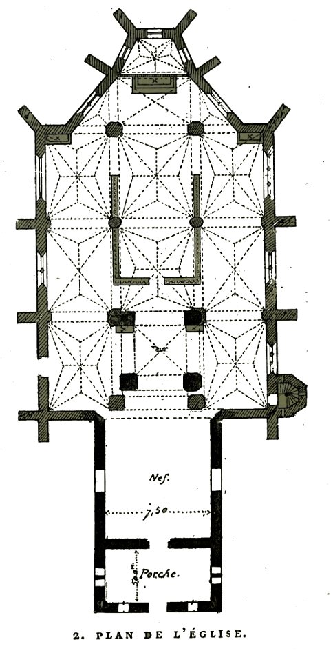 Montreuil plan église 00079