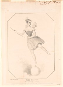 Miss Nelson as the Mountain Sylph - drawn from a scetch (sic.) by Stewart Watson LCCN97504139