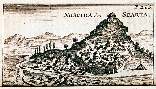 Misitra olim Sparta - Sandrart Jacob Von - 1687