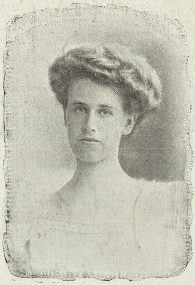Miss Salusbury (daughter of the late Major Salusbury, owner of the Bachygraig Estate) (5449764) (cropped)