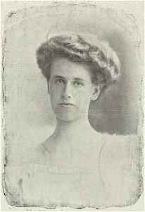 Miss Salusbury (daughter of the late Major Salusbury, owner of the Bachygraig Estate) (5449764) (cropped)
