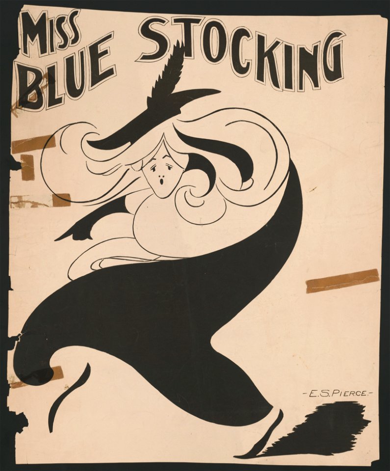 Miss Blue Stocking LCCN2015646509