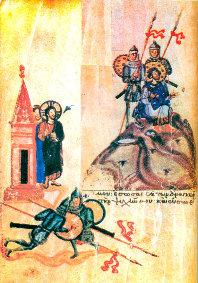 Miniature from the Chludov-psalter-3