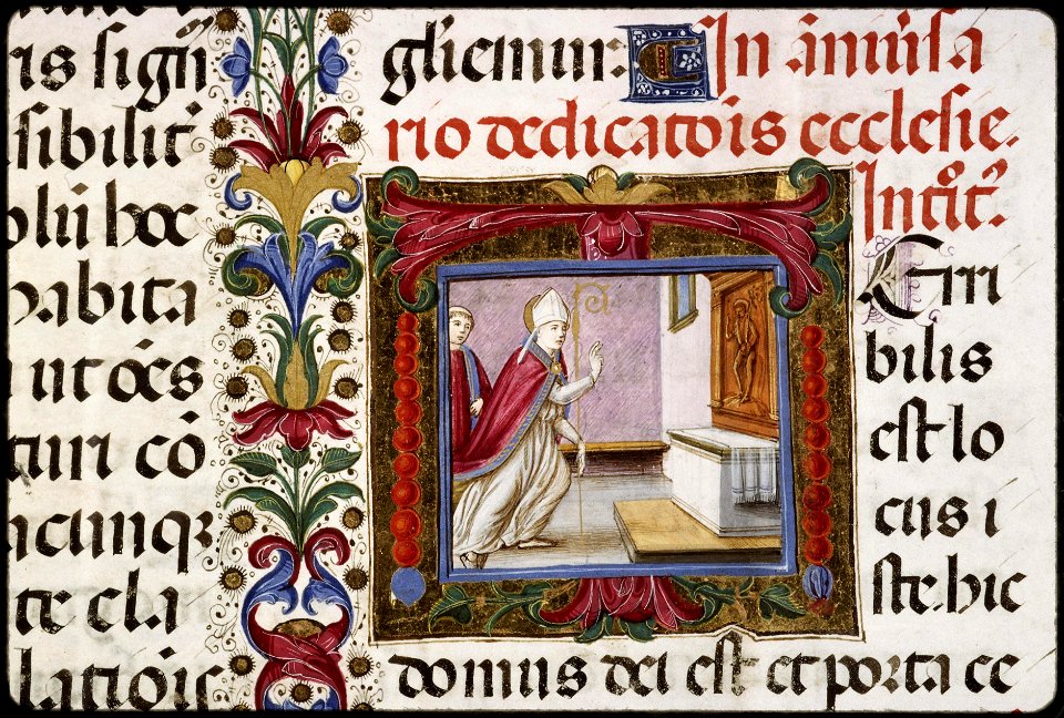 Missel de Thomas James - BM Lyon Ms5123 f17v (évêque)