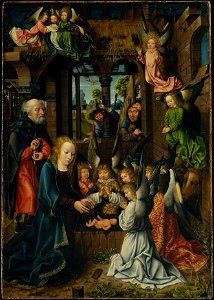 MMA-Maitre-de-Francfort - Adoration des bergers