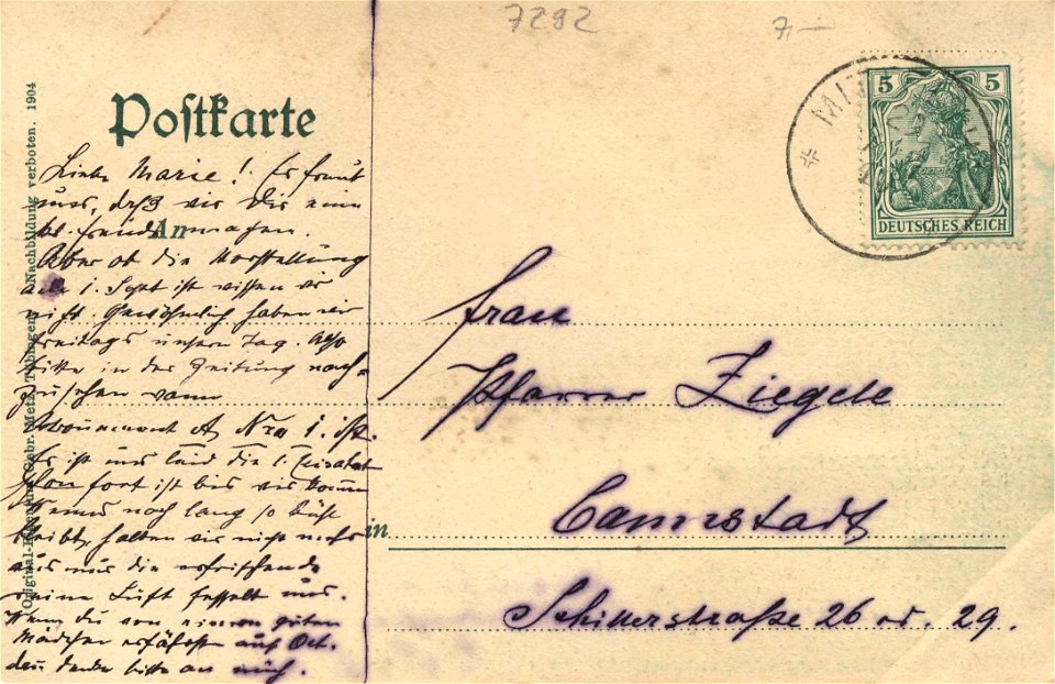 Mitteltal, Baden-Württemberg - Stadtansicht (back) (Zeno Ansichtskarten)