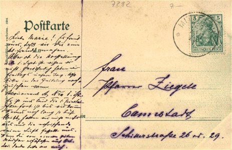 Mitteltal, Baden-Württemberg - Stadtansicht (back) (Zeno Ansichtskarten)