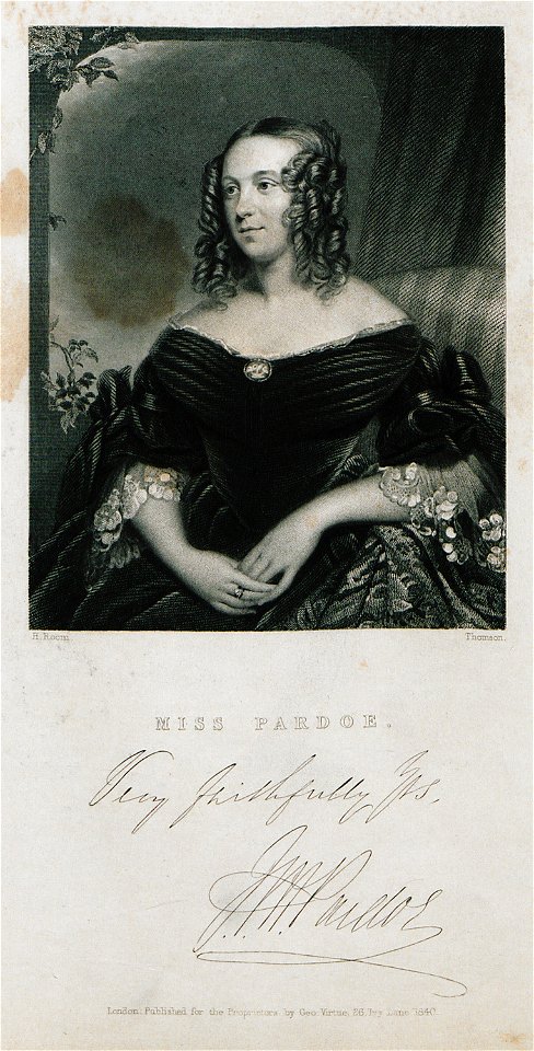 Miss Pardoe - Pardoe Julia - 1838