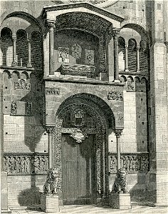 Modena Duomo la Porta maggiore
