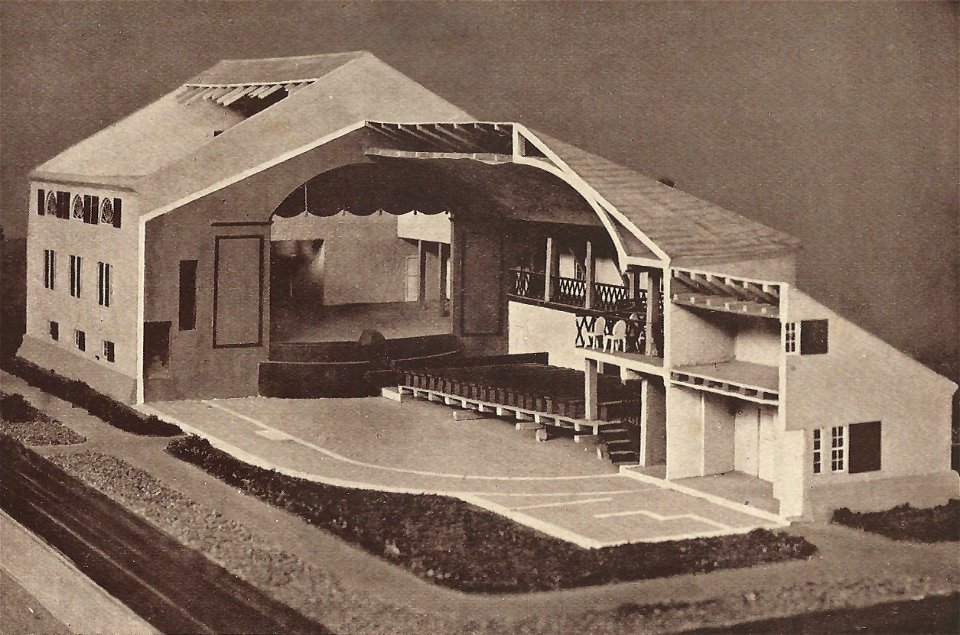 Modell des Theaters in Lauchstädt Köln, Theaterwissenschaftliches Institut