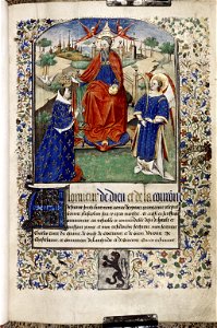 Miroir historial abrégé - Bodleian Lib Bodl968 f1 (frontispice)