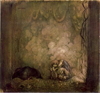 Moderskärlek - John Bauer 1917