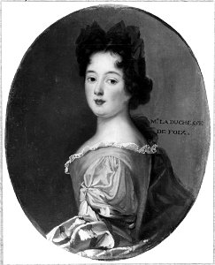 Mme la Duchesse de Foix, hertiginnan Marie Charlotte de Roquelaure (död 1710), g.m - Nationalmuseum - 176959