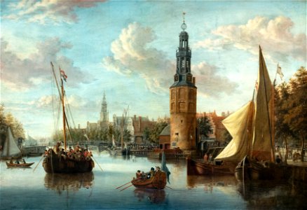 MK49519 Embarkation of Company Tropps at the Montelbaan Tower (1682)