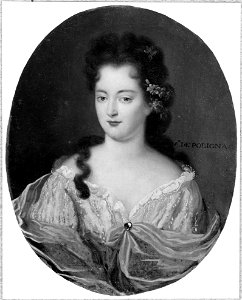 Mme de Polignac, fransk hovdam - Nationalmuseum - 176963
