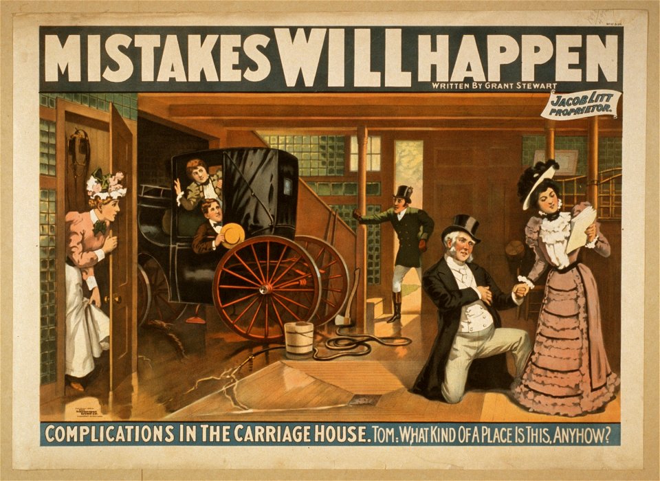 Mistakes will happen written by Grant Stewart. LCCN2014636349