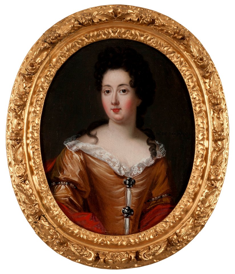 Mme de Louvois, Anne de Souvré (död 1715), markisinna de Courtanvaux - Nationalmuseum - 177075