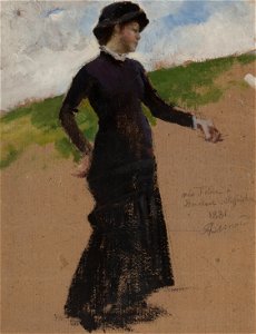 Miss Feldon a Hanchurch, Staffordshire