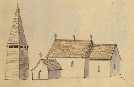 Mo kyrka, Västergötland - Peringskiöld