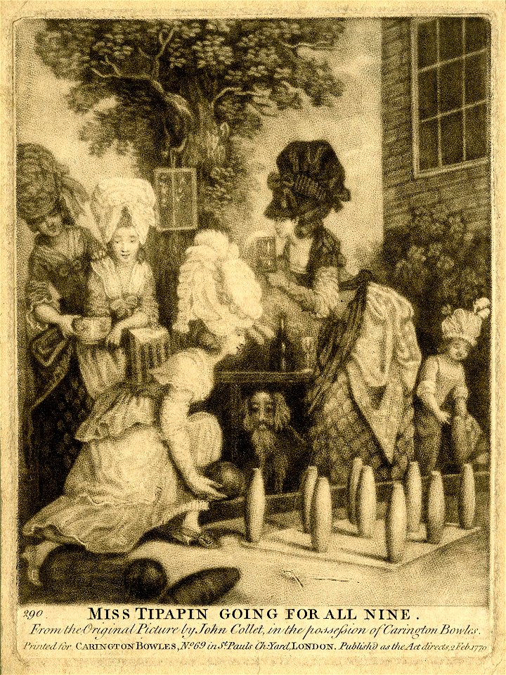 Miss Tipapin going for all nine (BM 2010,7081.1966)