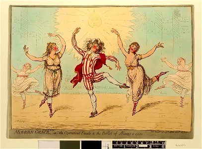 Modern grace, -or- the operatical finale to the ballet of Alonzo e Caro (BM 1868,0808.6527 1)