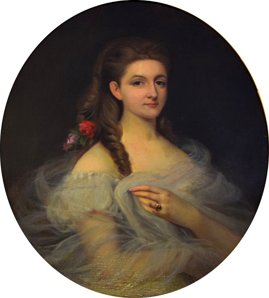 Mme Léon Chevreau, née Elisabeth Alisse (1835-1907), dame d'honneur de l'Impératrice
