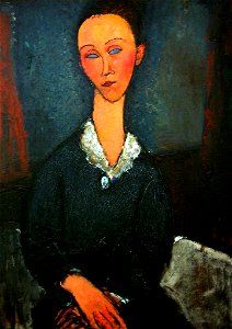 Modigliani Lunia Czechowska. Free illustration for personal and commercial use.