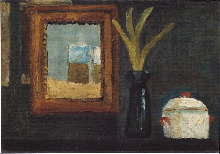 Modersohn-Becker - Stillleben mit Zuckerdose und Hyazinthe im Glas