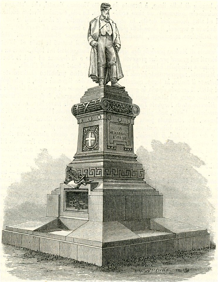 Modena monumento al generale Nicola Fabrizi