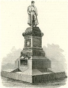 Modena monumento al generale Nicola Fabrizi