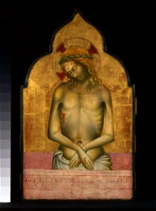 Mistrz Madonny Straus (fl. ca 1400) - Imago Pietatis - M.Ob.2 - National Museum in Warsaw