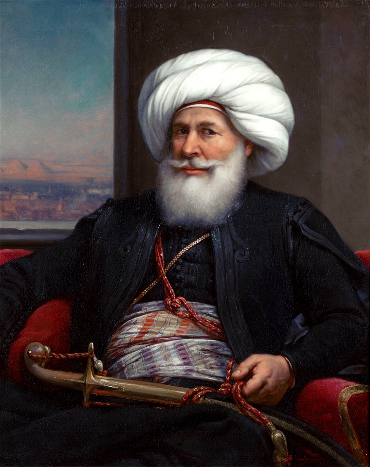 ModernEgypt, Muhammad Ali by Auguste Couder, BAP 17996FXD