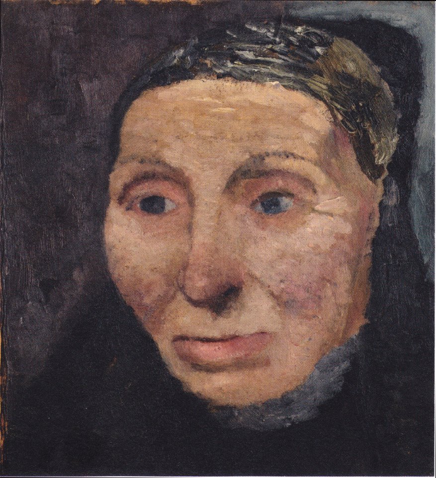 Modersohn-Becker - Kopf einer Bauernfrau - ca1903