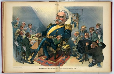 Modern military tactics; - our major-general and his staff - Keppler. LCCN2012647405