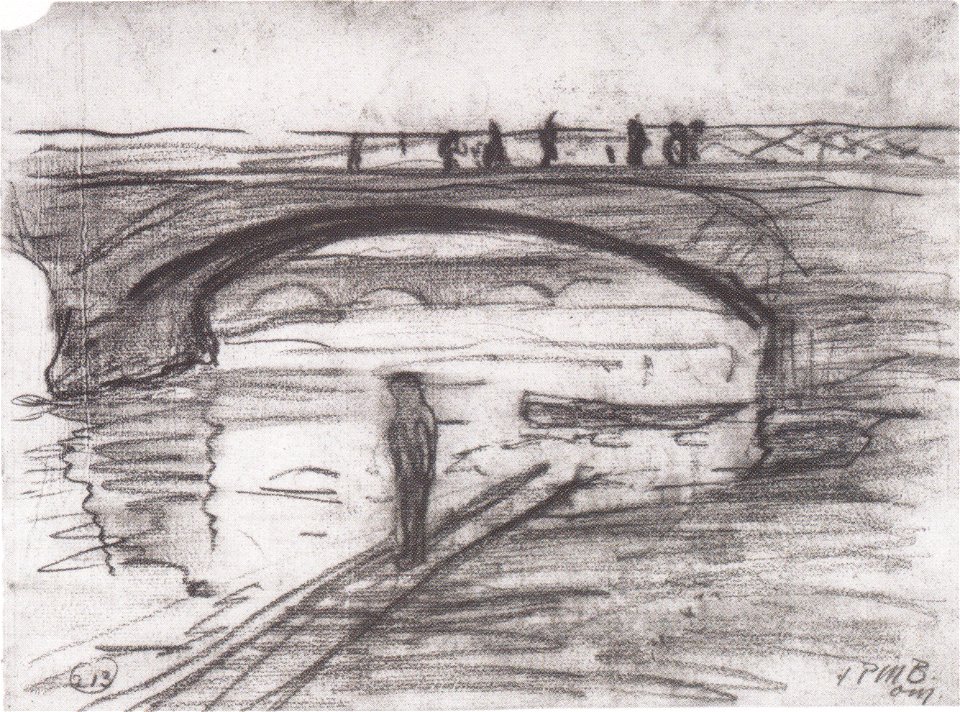 Modersohn-Becker - Seine-Brücken in Paris