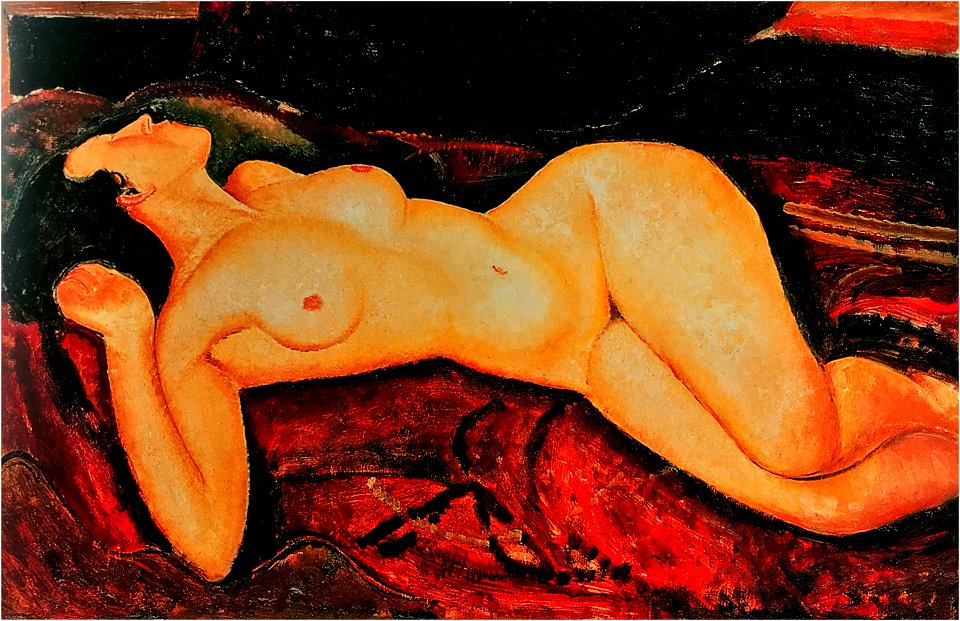 Modigliani - Nude, 1917, Ceroni 201