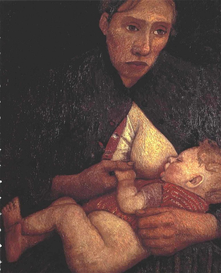 Modersohn-Becker - Stillende Mutter