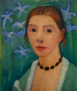 Paula Modersohn-Becker. Free illustration for personal and commercial use.