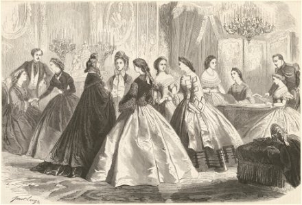 Modes d'hiver, Illustration, 1861-12-14