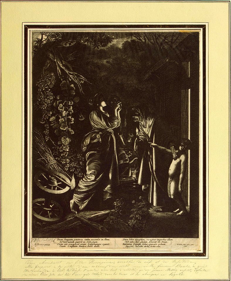 Wenzel Hollar - Stellion Insulting Ceres - WGA11629
