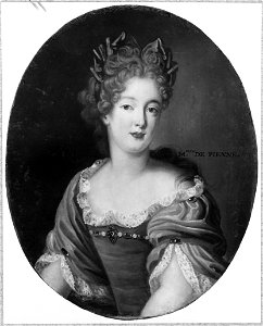 Mlle de Pienne, fransk hovdam - Nationalmuseum - 177078