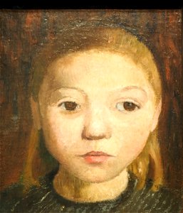 Modersohn-Becker Mädchenkopf@Städel Museum Frankfurt20170818