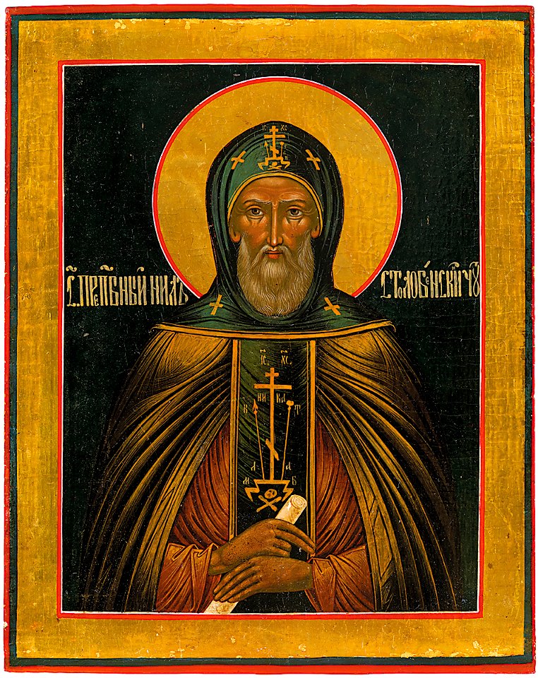 Nil of Stolbensk (Old believers, 19 c, priv.coll)