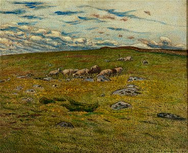 Nils Kreuger Grazing Sheep Thielska 173