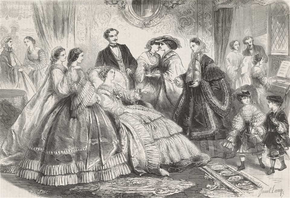 Modes d'hiver, Illustration, 1860-12-01