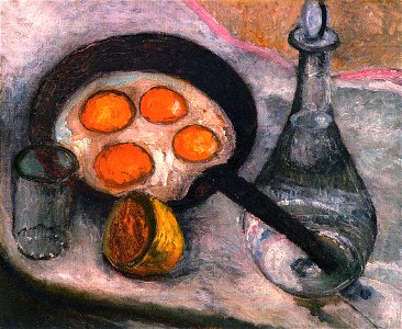 Modersohn-Becker Stilleben mit Spiegeleiern