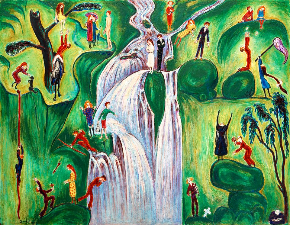 NILS VON DARDEL, Vattenfallet