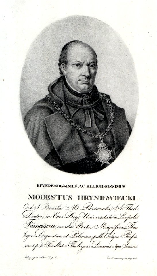 Modest Hryniewiecki portret