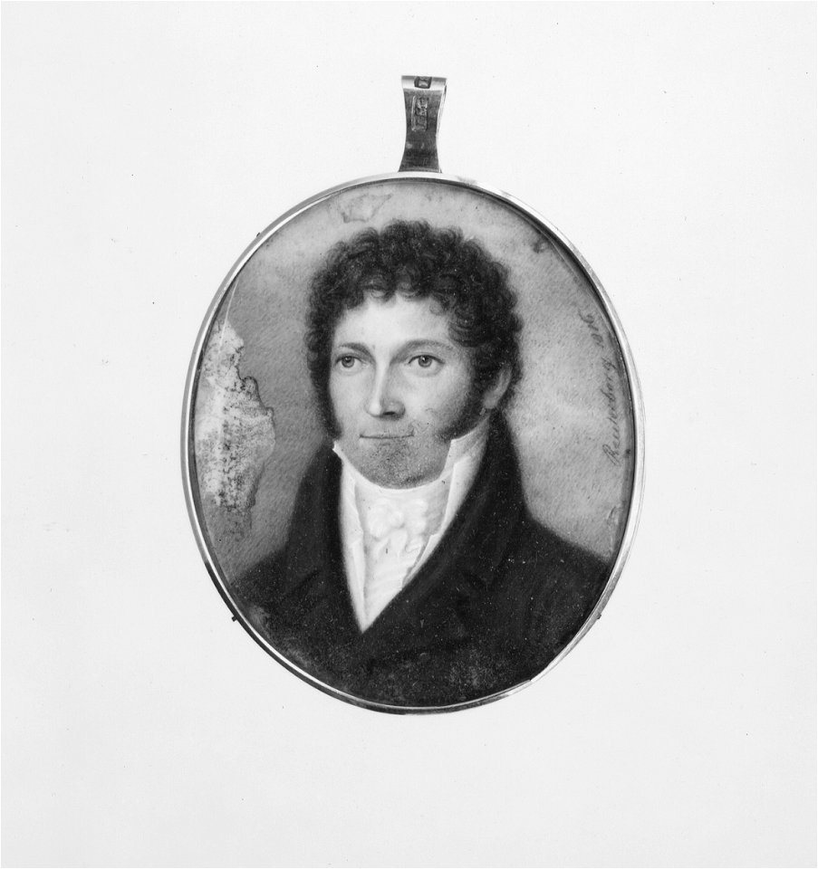 Nils Fredrik Borgstedt (1784-85-1834), departementsskrivare, vissångare (Eric Reuterborg) - Nationalmuseum - 39245